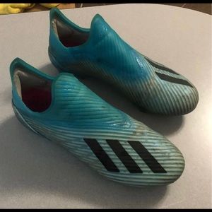 ADIDAS X 19 Laceless blue